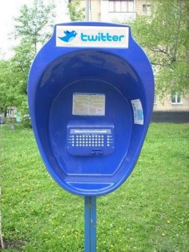 Twitter-Telefonzelle